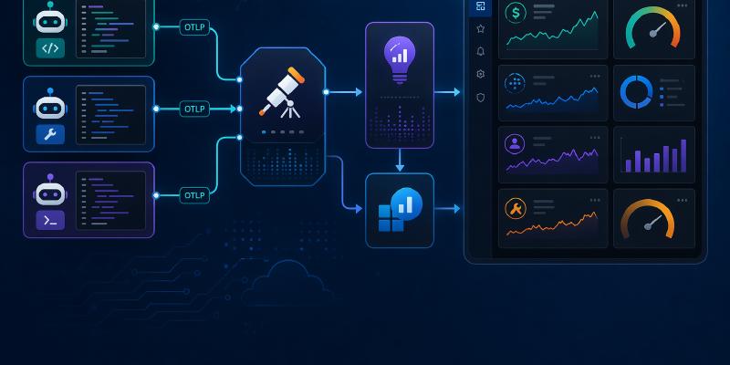 Stand up an OpenTelemetry Collector, ship coding agent telemetry to Application Insights, and visualise it in Grafana.